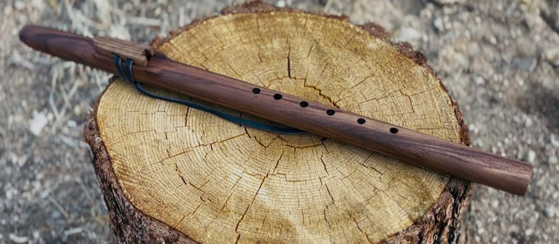 1key Flute Making Midtone Walnut Flute - Key of F (432 Hz, Beginner Friendly, Made to Or ...