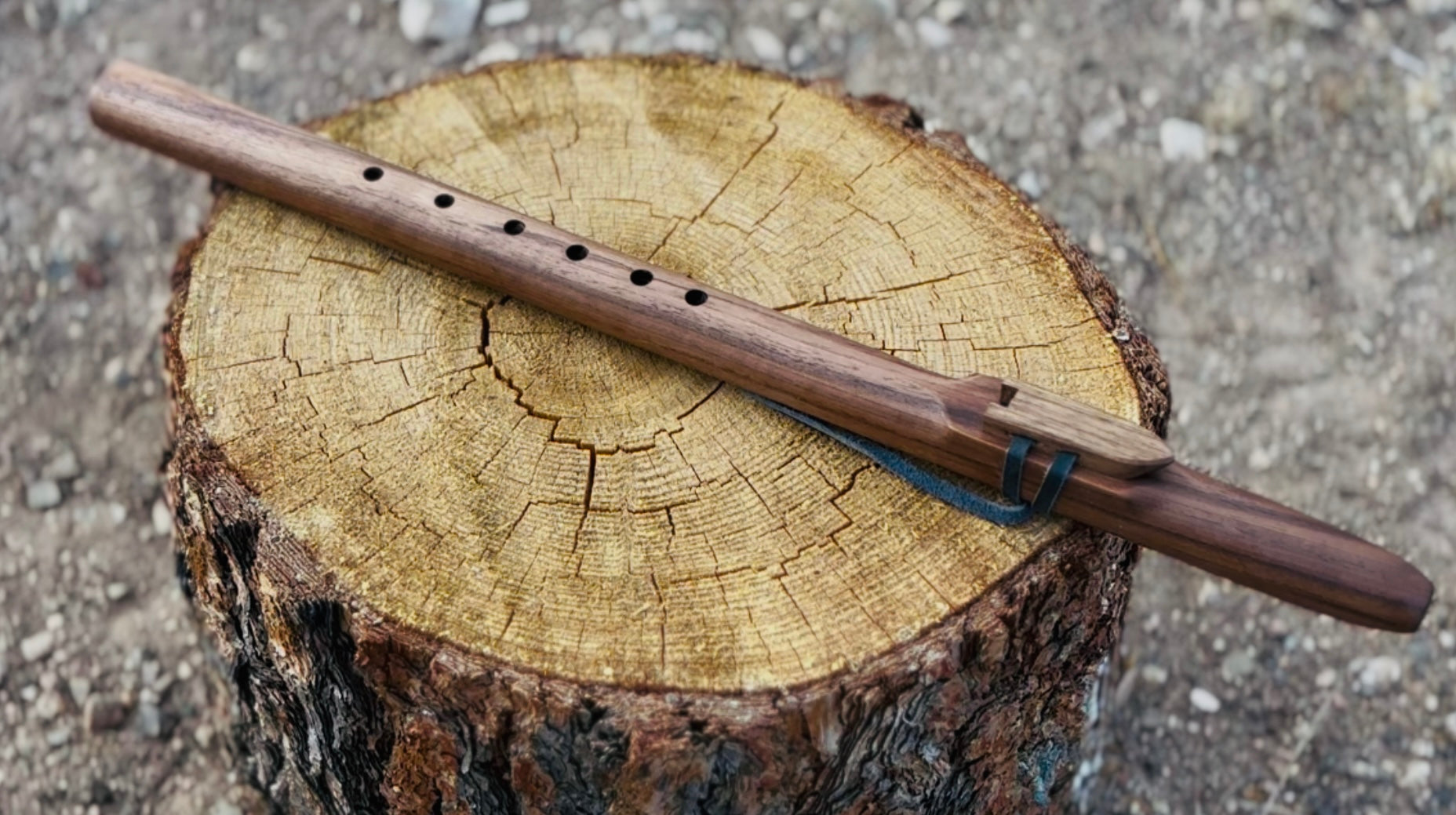 1key Flute Making Midtone Walnut Flute - Key of F (432 Hz, Beginner Friendly, Made to Or ...